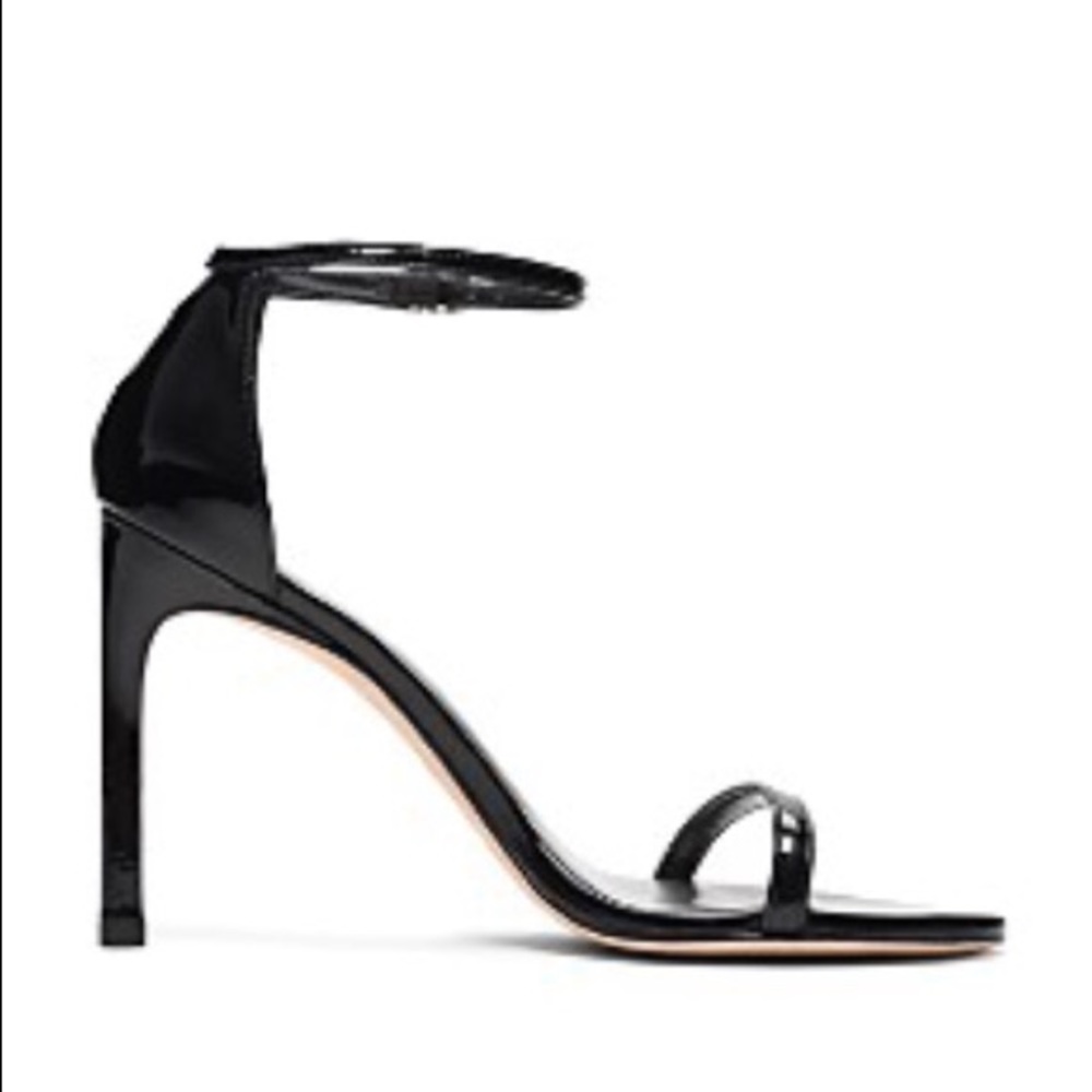 Nudistsong Patent Leather Sandals